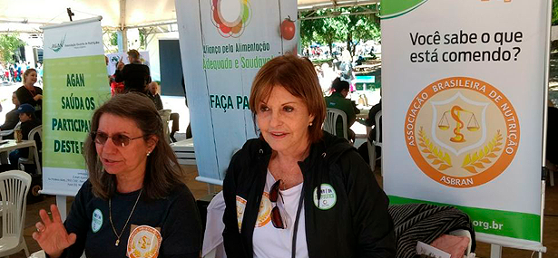 Asbran promove ação em Praça de Segurança Alimentar